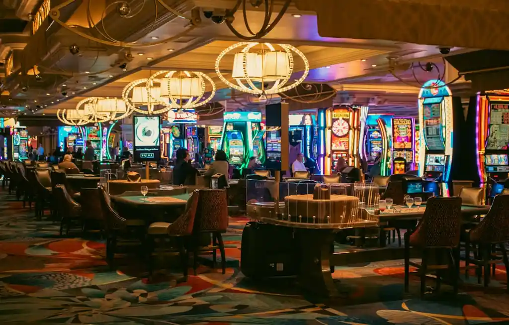 Casino floor at Goreva Hotel Haven